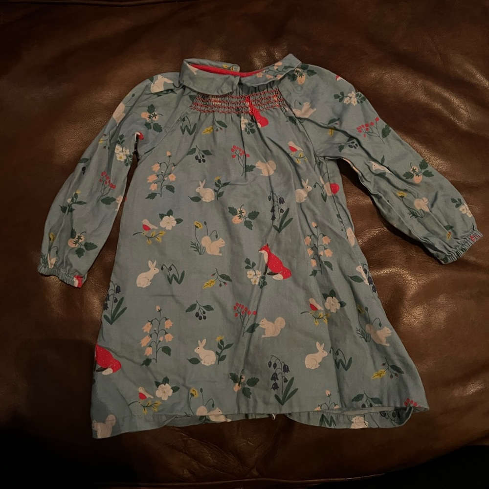 Baby Boden Fox Dress